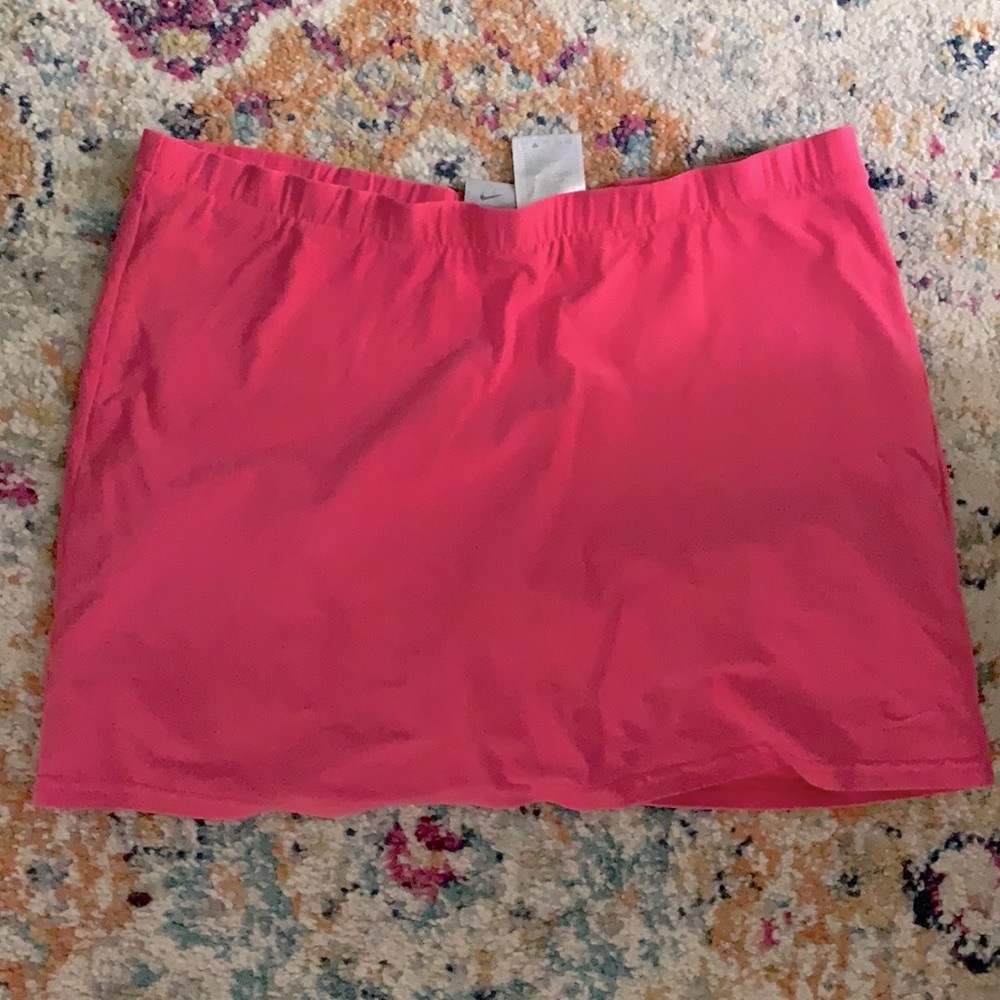 Pink Nike skirt